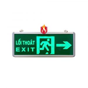 Đèn Exit chỉ hướng (Tem kiểm định)
