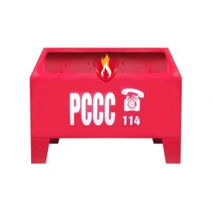 Kệ đựng 2 bình chữa cháy